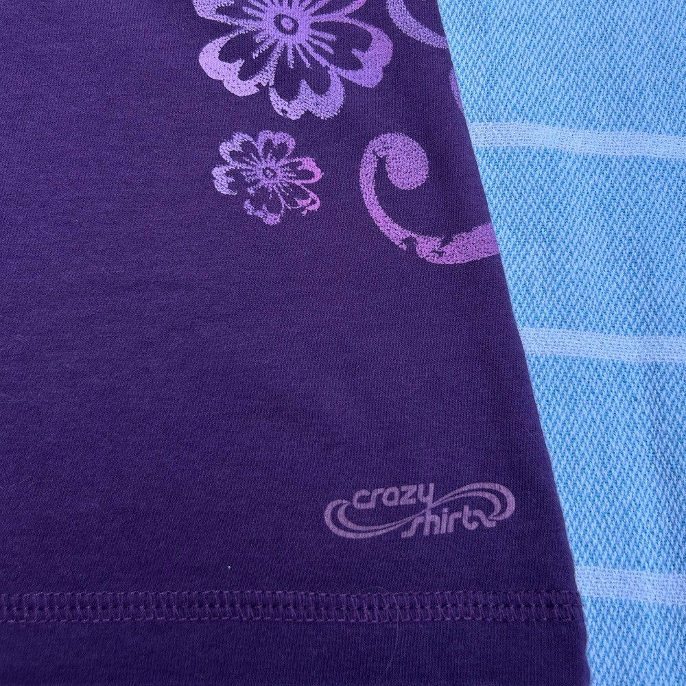 Crazy Shirts Purple Women's Top - Picture 5 of 6